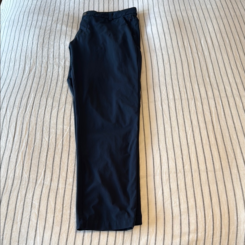 Lululemon navy blue slim Commission pants W36 L32
